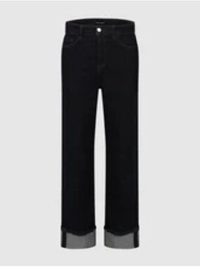 Urban Revivo High-Rise Dark Indigo Jeans — Classic Women’s Fit